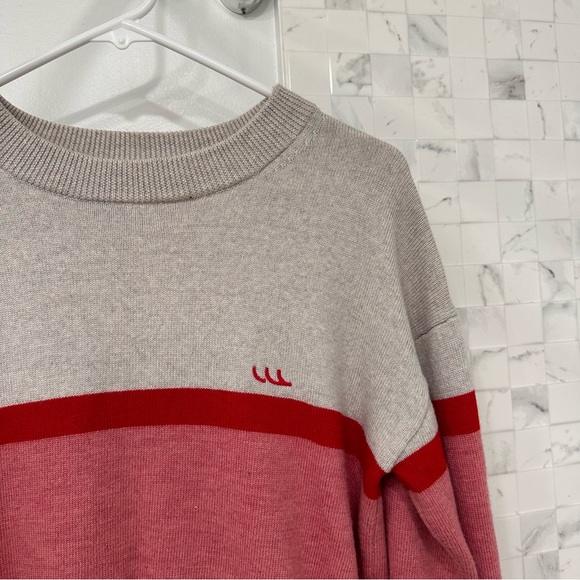 Aritzia Wilfred Free Red Pink Sweater Size XS - Picture 6 of 6